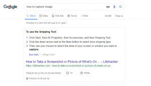     Featured Snippet