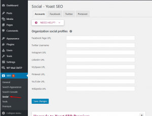 Social - Yoast SEO