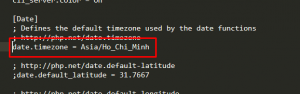 Change the time zone on CentOS