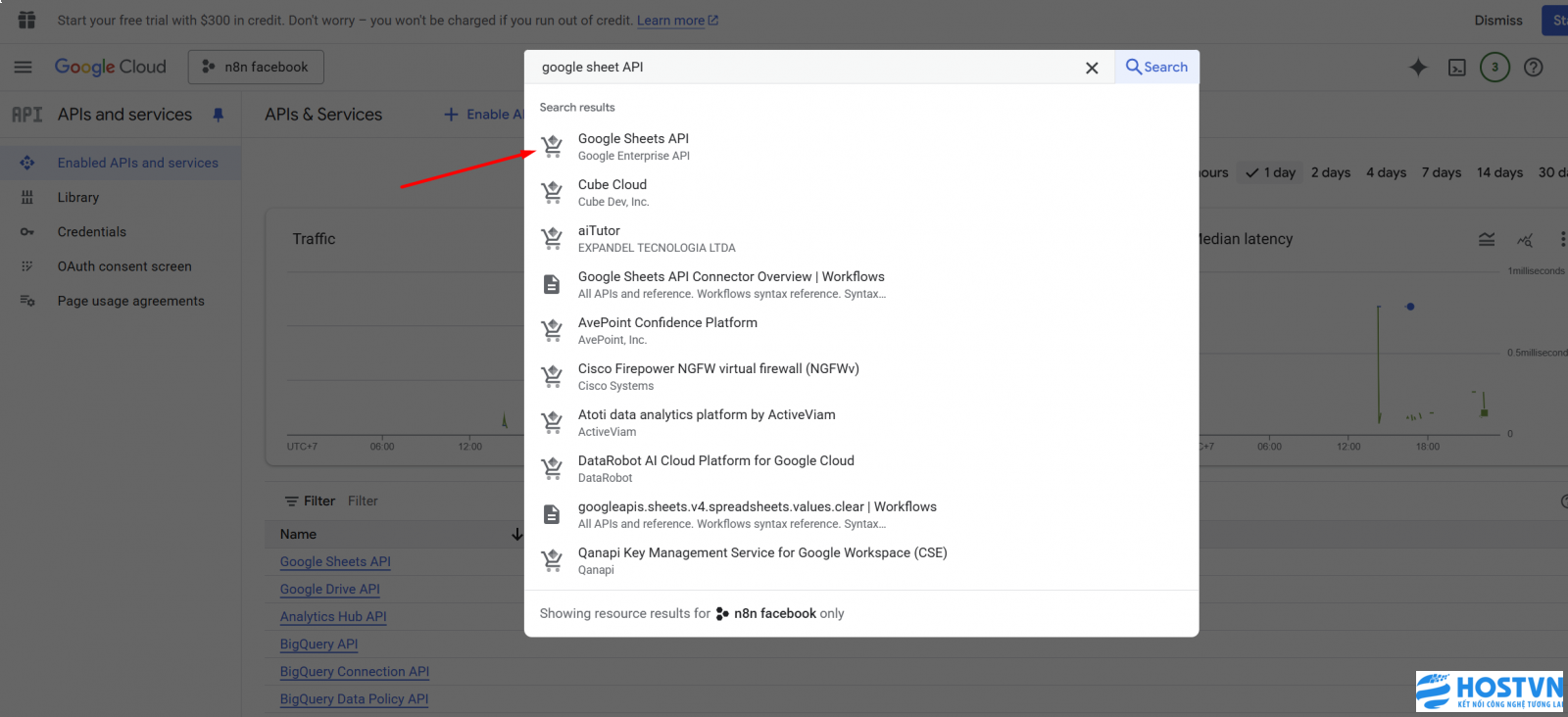 Kết nối n8n với Google Sheets